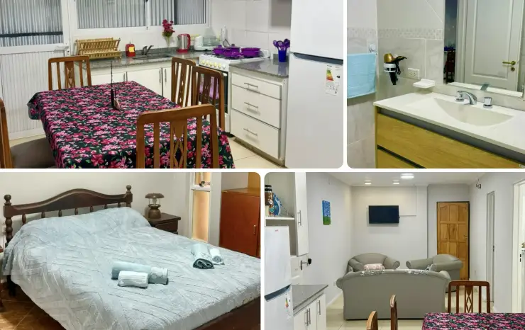 Departamento amoblado céntrico de 2 dorm PB